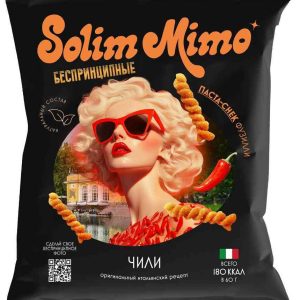 Паста-снек фузилли  Solim Mimo
