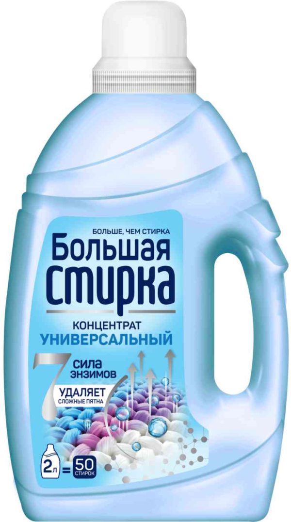 Гель для стирки концентрат Большая стирка