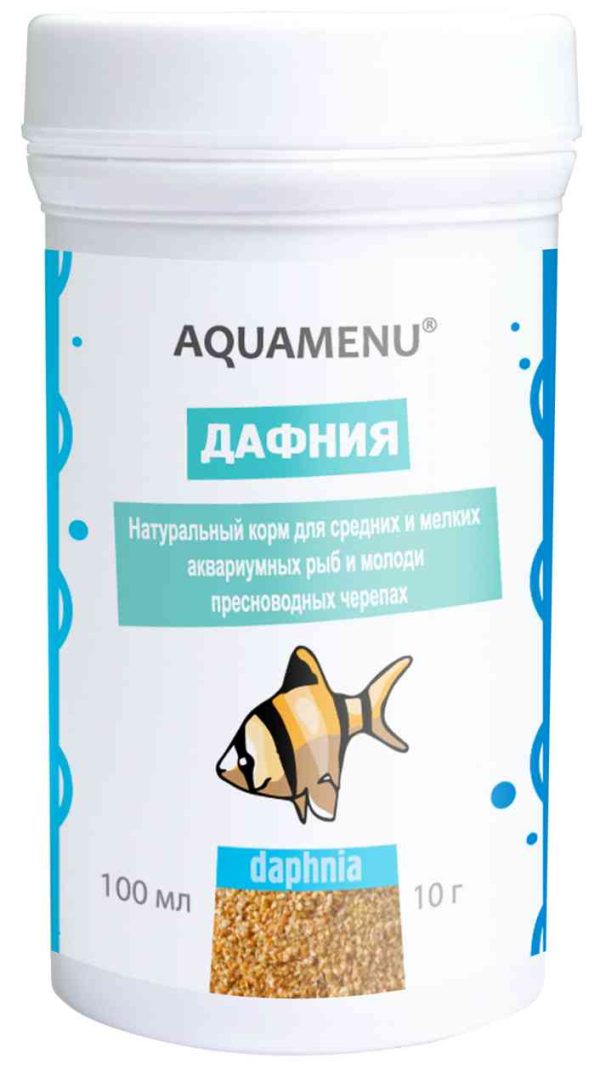 Корм для средних и мелких рыб и молоди пресноводных черепах  Aquamenu