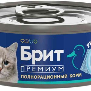 Влажный корм для стерилизованных кошек  Brit