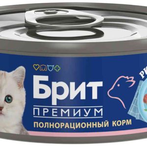 Влажный корм для котят  Brit