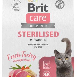 Сухой корм для стерилизованных кошек  Brit