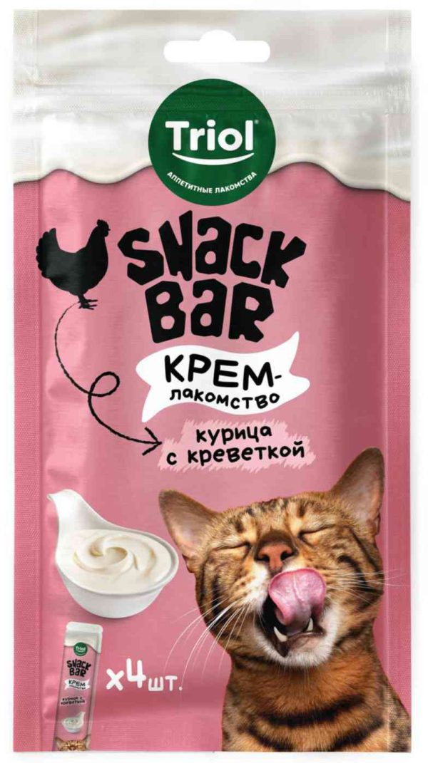 Крем-лакомство для кошек  Triol