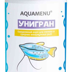 Корм для мелких и средних аквариумных рыб  Aquamenu