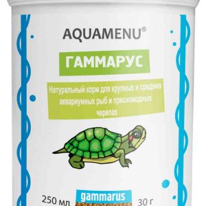 Корм для крупных и средних рыб и пресноводных черепах  Aquamenu