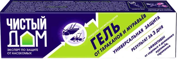 Гель инсектицидный Чистый дом