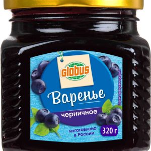Варенье черничное Глобус