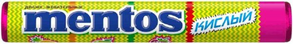 Жевательное драже  Mentos