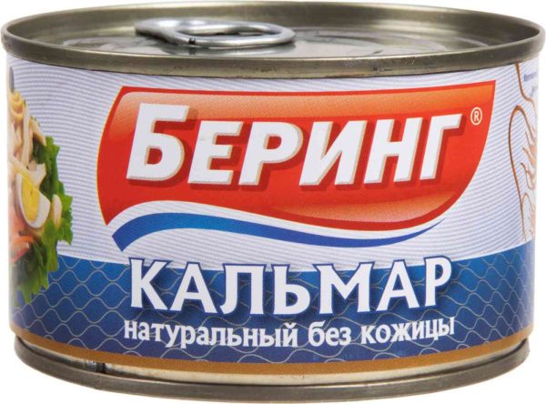Кальмар  Беринг