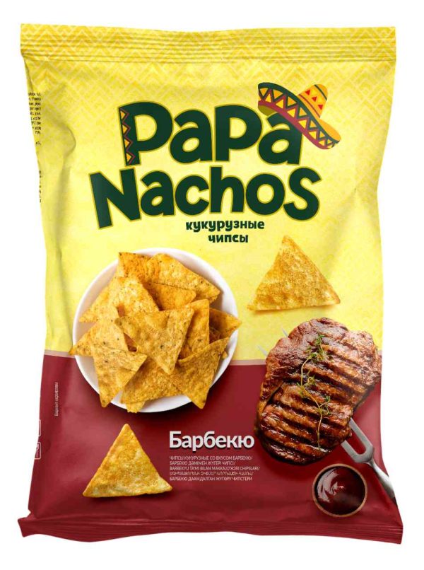 Чипсы кукурузные Papa Nachos