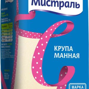 Крупа манная Мистраль
