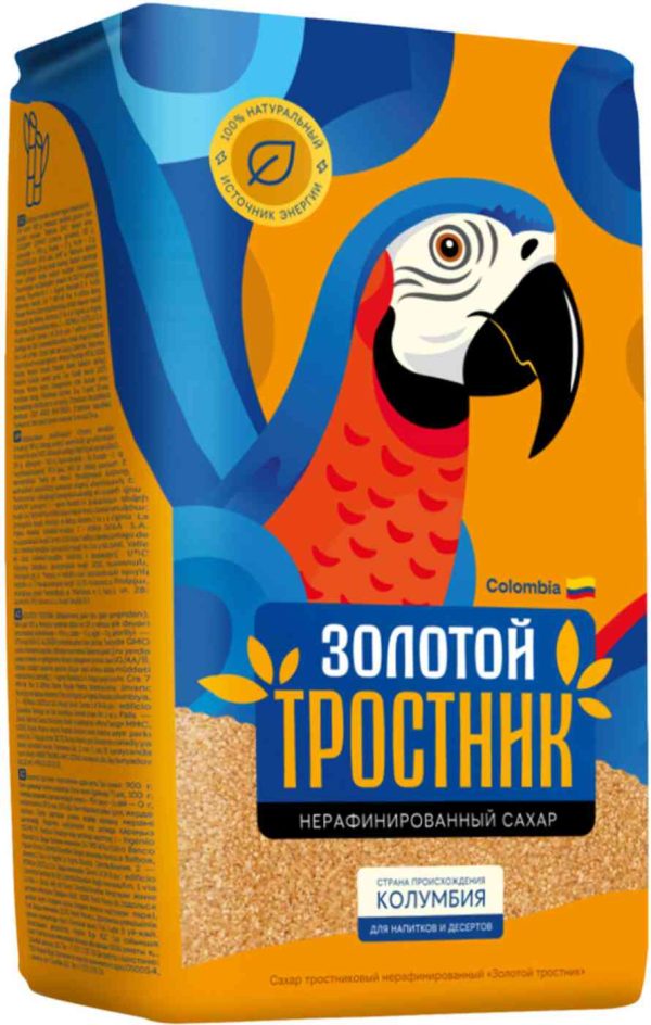 Сахар тростниковый Золотой Тростник