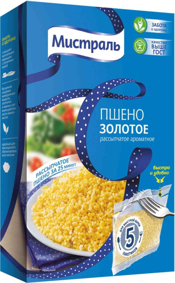 Пшено Золотое Мистраль