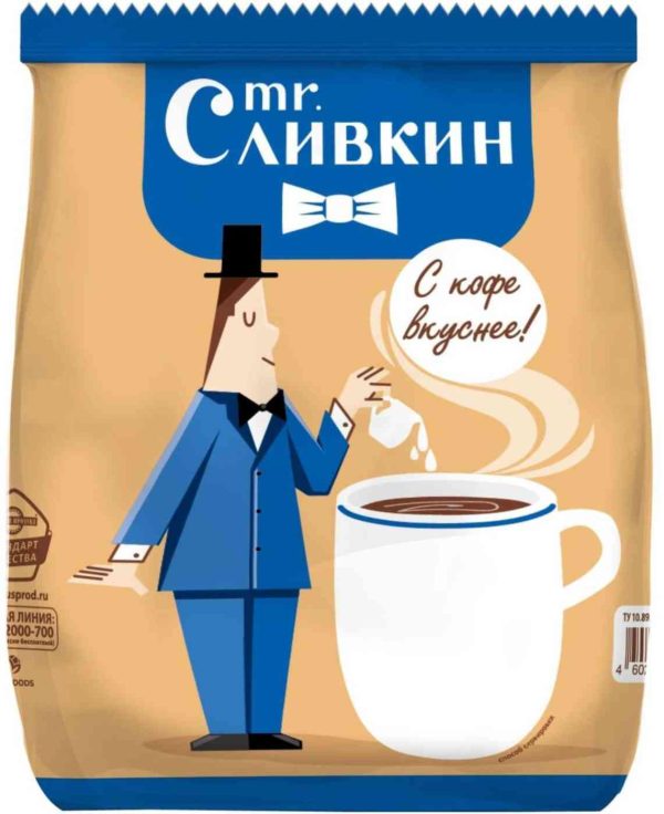 Заменитель сухих сливок  Mr. Сливкин