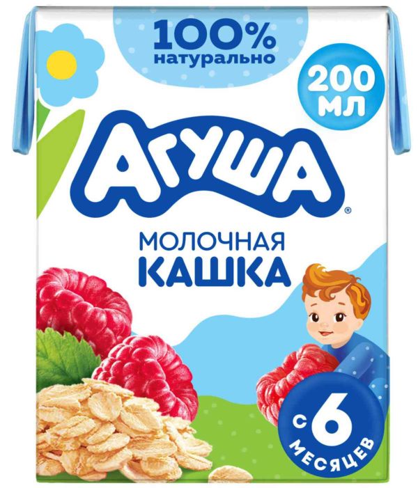 Каша овсяная молочная Агуша