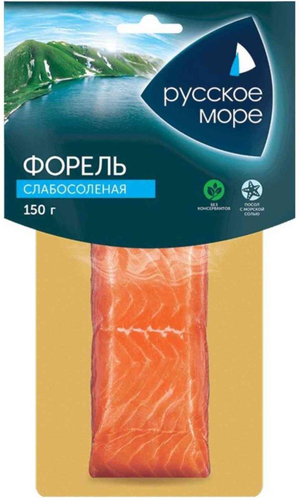 Форель слабосолёная Русское море