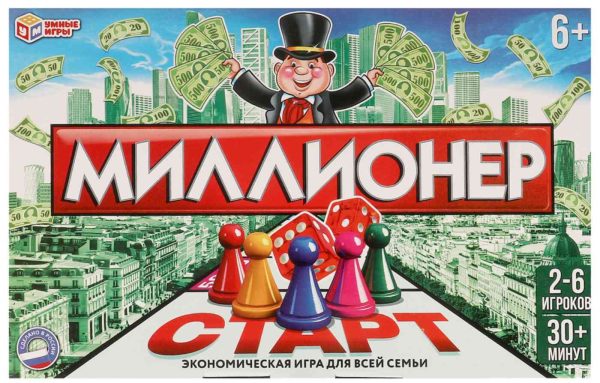 Настольная игра  Умные игры