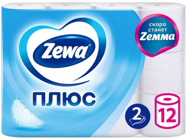 Туалетная бумага  Zewa