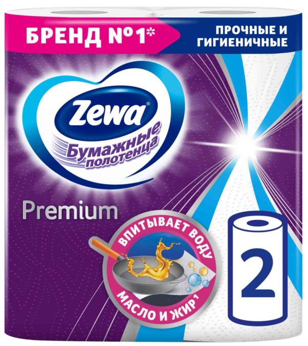 Бумажные полотенца  Zewa
