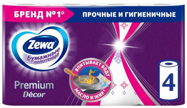 Бумажные полотенца  Zewa