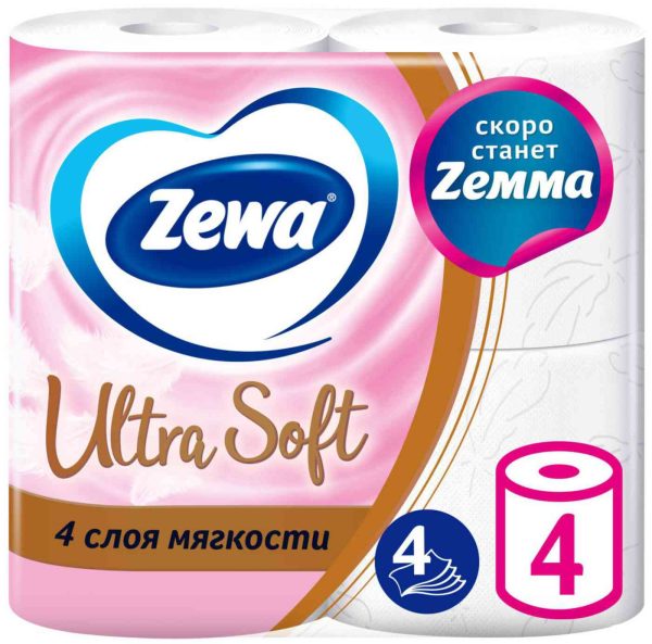 Туалетная бумага  Zewa