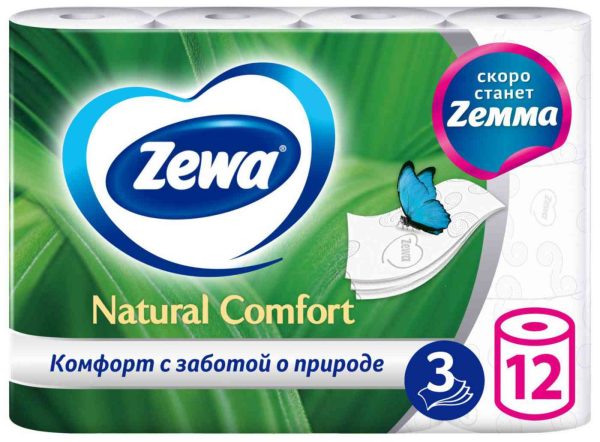 Туалетная бумага  Zewa