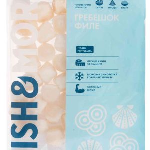 Гребешок сыромороженый Fish&More
