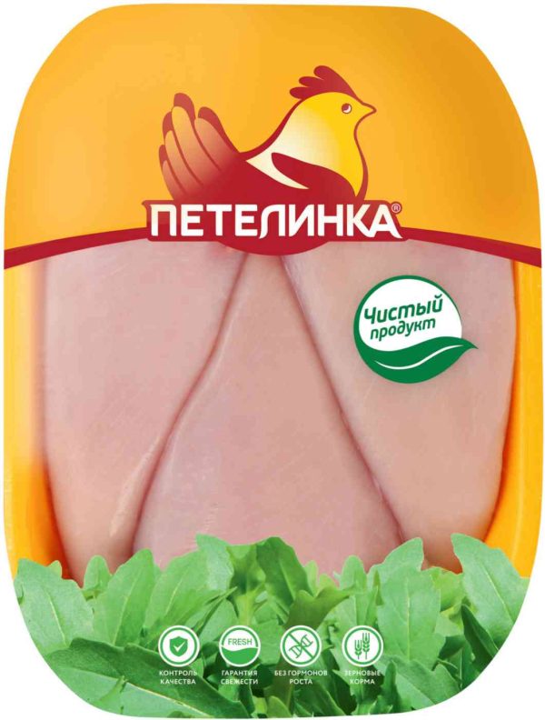 Филе цыплят-бройлеров охлаждённое Петелинка
