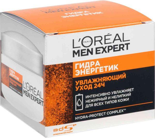 Крем для мужчин увлажняющий уход 24 ч L'Oreal Paris