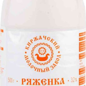 Ряженка из фермерского молока Киржачский молочный завод