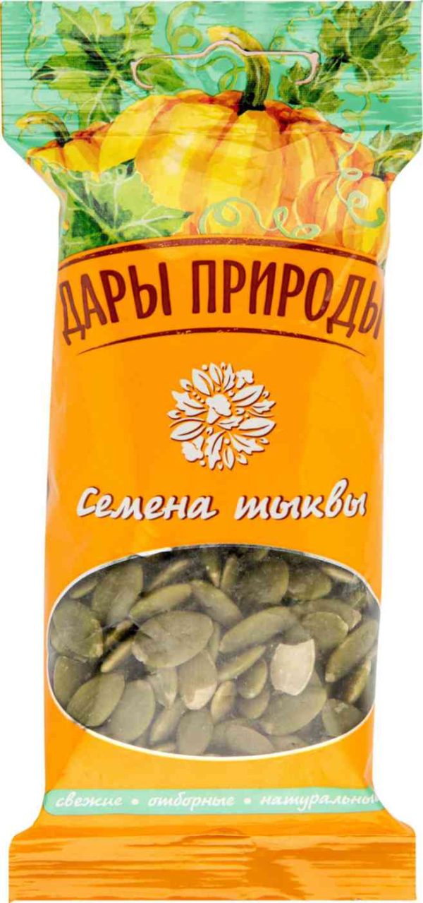 Семена тыквы сырые Дары природы