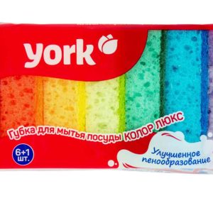 Губка для посуды York