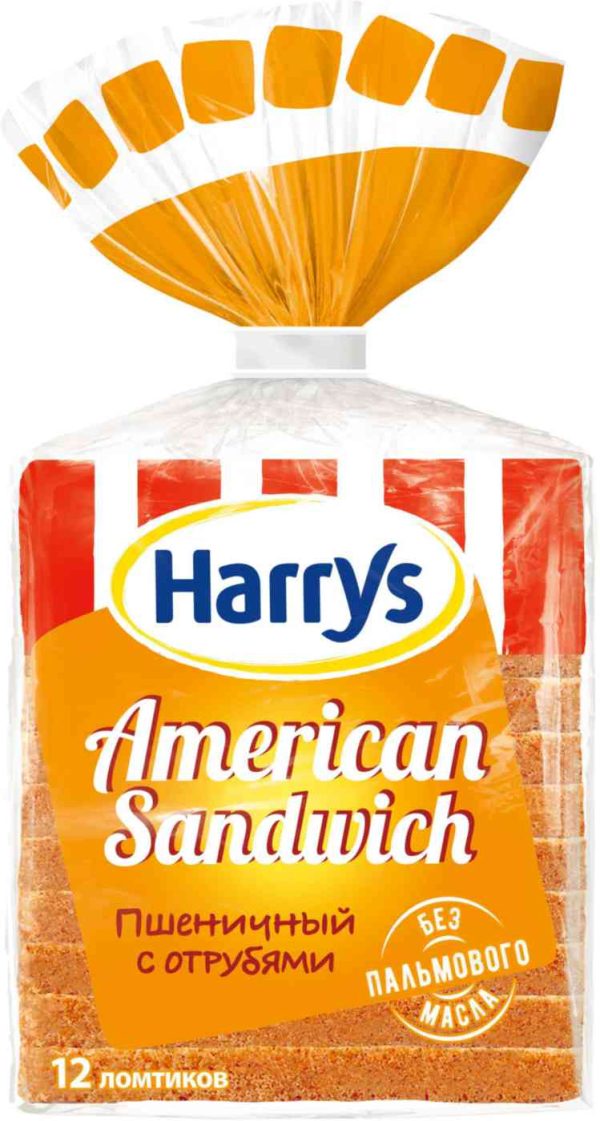Хлеб сандвичный пшеничный Harry's