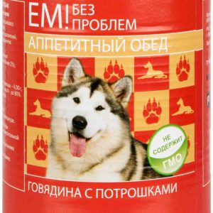 Влажный корм для собак  Ем без проблем