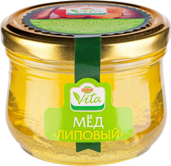 Мёд липовый Глобус Вита