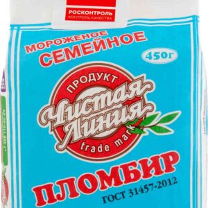 Мороженое пломбир Чистая Линия