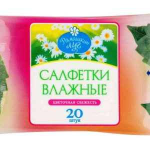 Влажные салфетки  Ромашкин луг