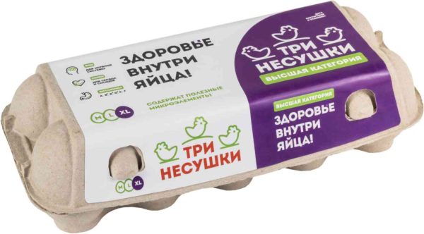 Яйца куриные Три несушки