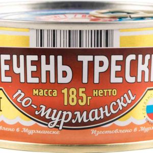 Печень трески по-мурмански Вкусные консервы