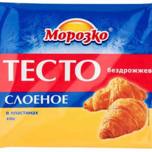 Тесто слоёное бездрожжевое Морозко
