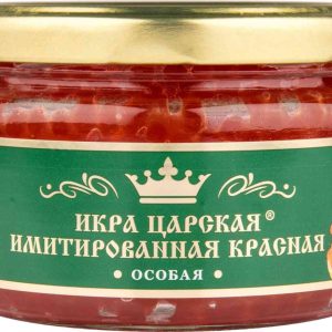 Икра красная имитированная Икра царская