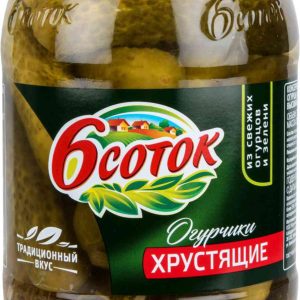 Огурцы маринованные 6 соток