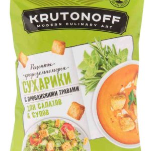 Сухарики для салатов и супов  Krutonoff