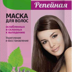 Маска для волос репейная Natura Лист