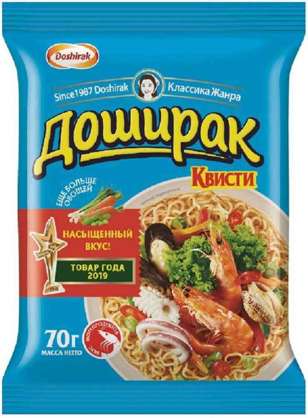 Лапша быстрого приготовления Доширак