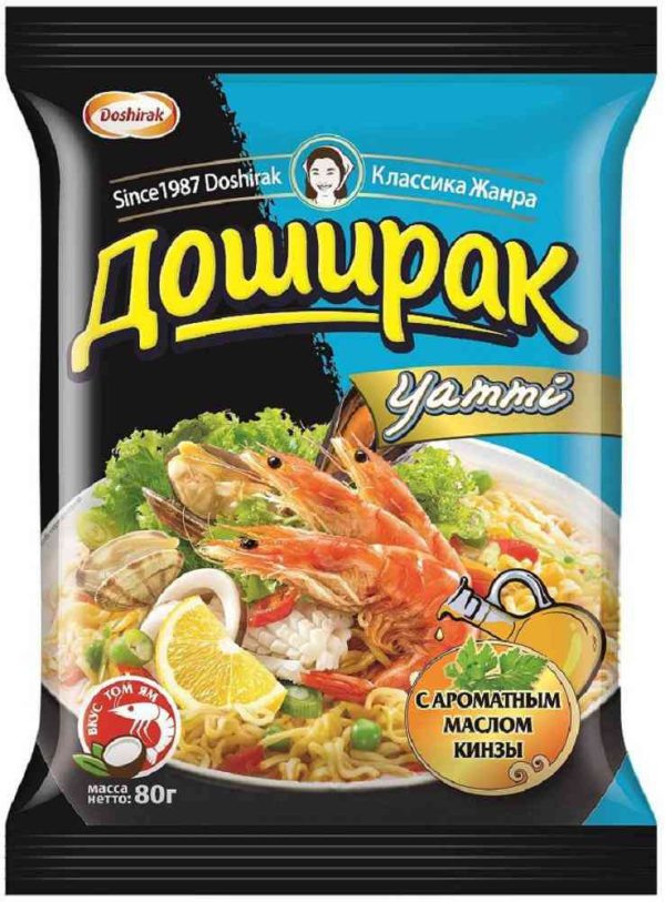 Лапша быстрого приготовления Доширак