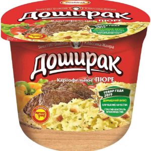 Пюре картофельное быстрого приготовления Доширак