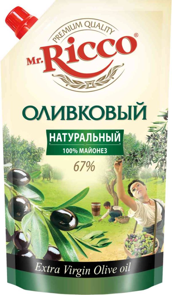 Майонез оливковый Mr. Ricco