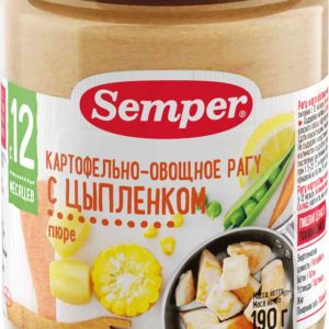 Пюре картофельно-овощное рагу Semper