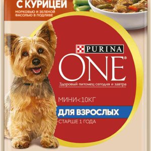 Влажный корм для собак мини пород  Purina One